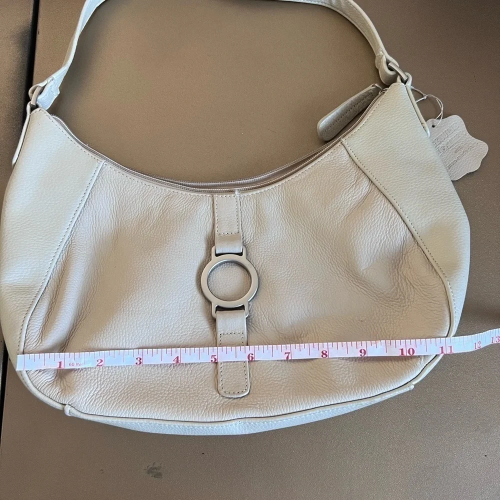 EUC MOSSIMO GENUINE LEATHER HANDBAG SMALL SATCHEL PURSE